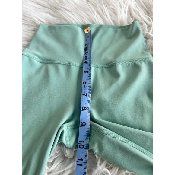 Athleta Women Transcend 7/8 Tight Legging Workout Yoga Stretch Light Green SZ XS - Picture 10 of 11